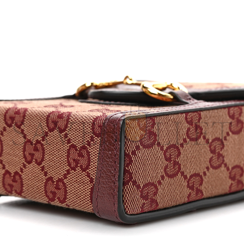 GUCCI HORSEBIT 1955 MINI BAG 625615 (11.5*17*4cm)